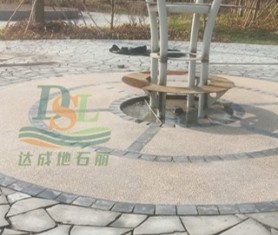 深圳宝安区露骨料透水地坪