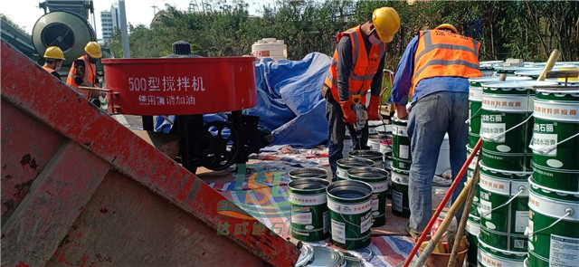 深圳盐田7标协和路新型透水沥青项目