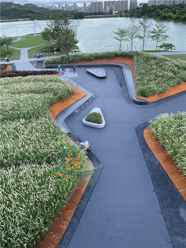 惠东碧桂园十里银滩透水混凝土项目