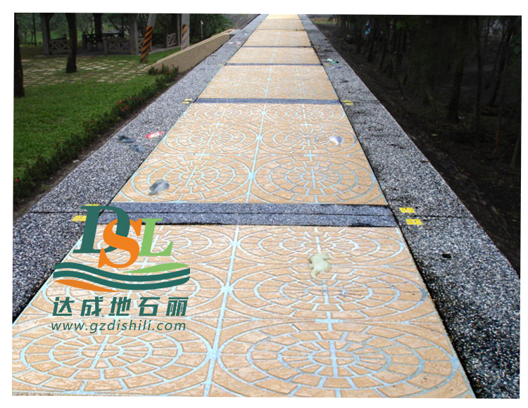3d立体纸模彩绘地坪，彩绘石艺术地坪市政路面防滑地坪